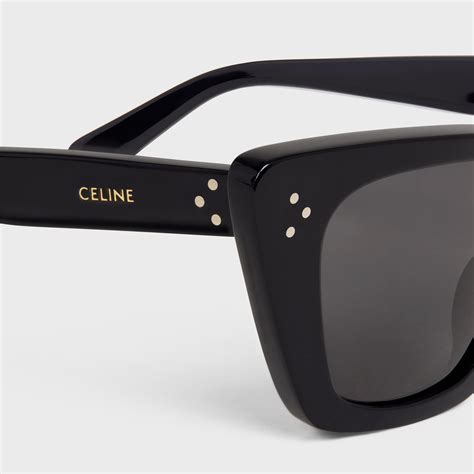 celine cat eye sunglasses cl41468|CAT EYE S187 SUNGLASSES IN ACETATE .